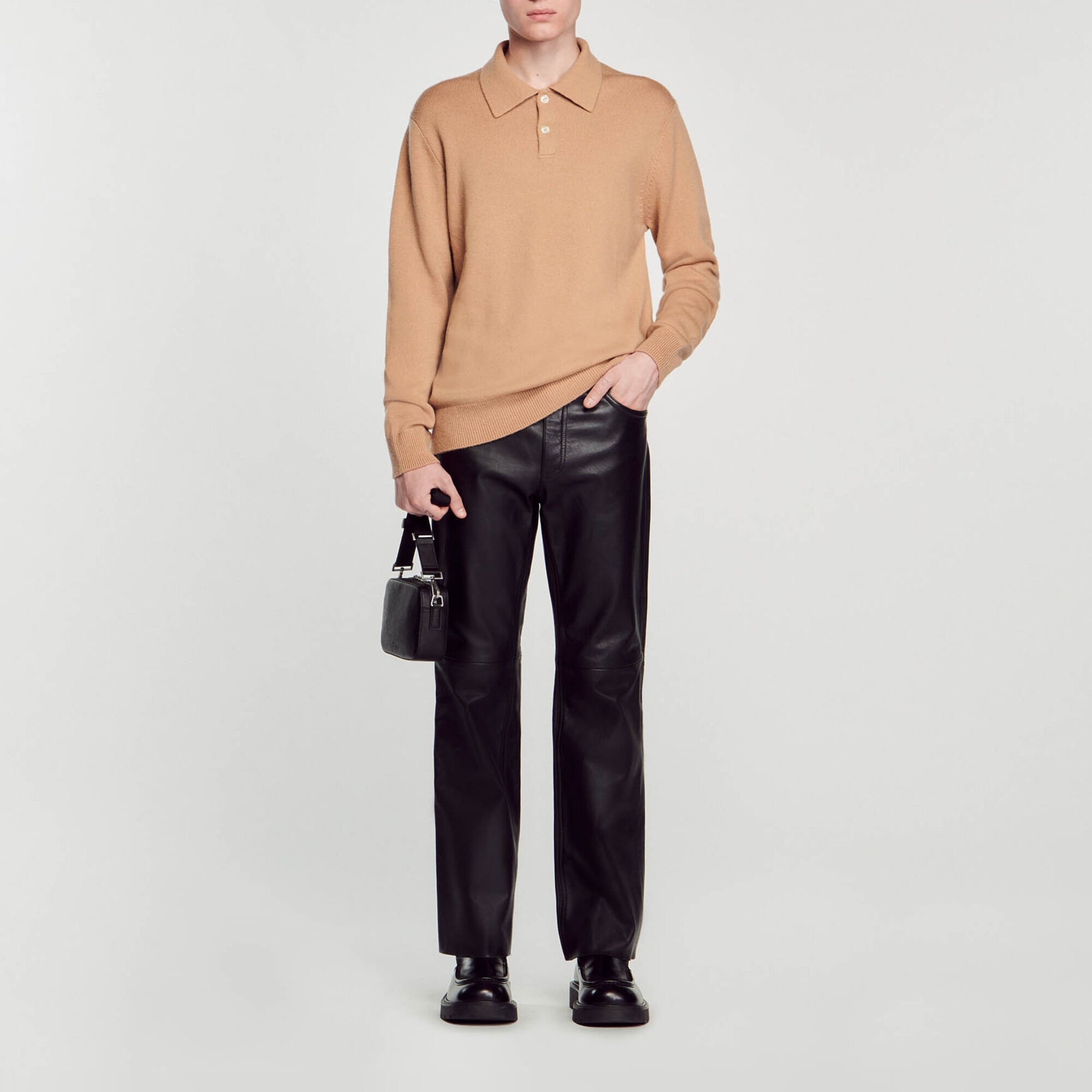 Men's cashmere deals polo shirts