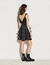 Sleeveless dress with ruffles