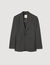 Wide wool suit jacket