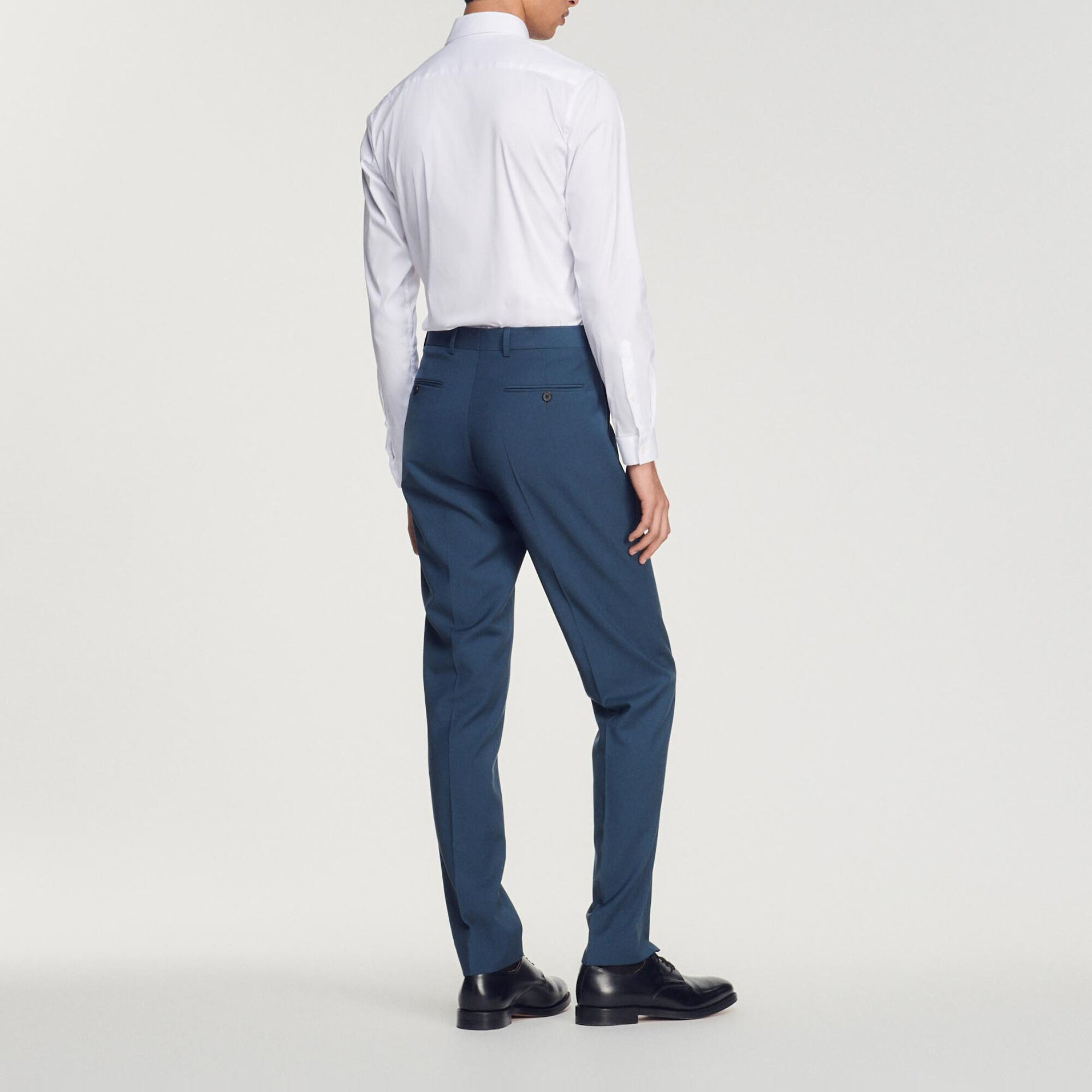 Classic cut suit trousers