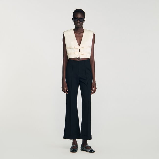 Straight-leg trousers