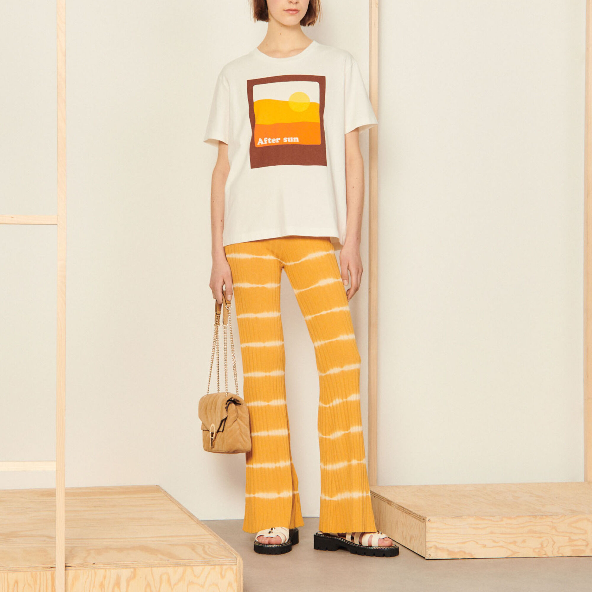 Knit trousers
