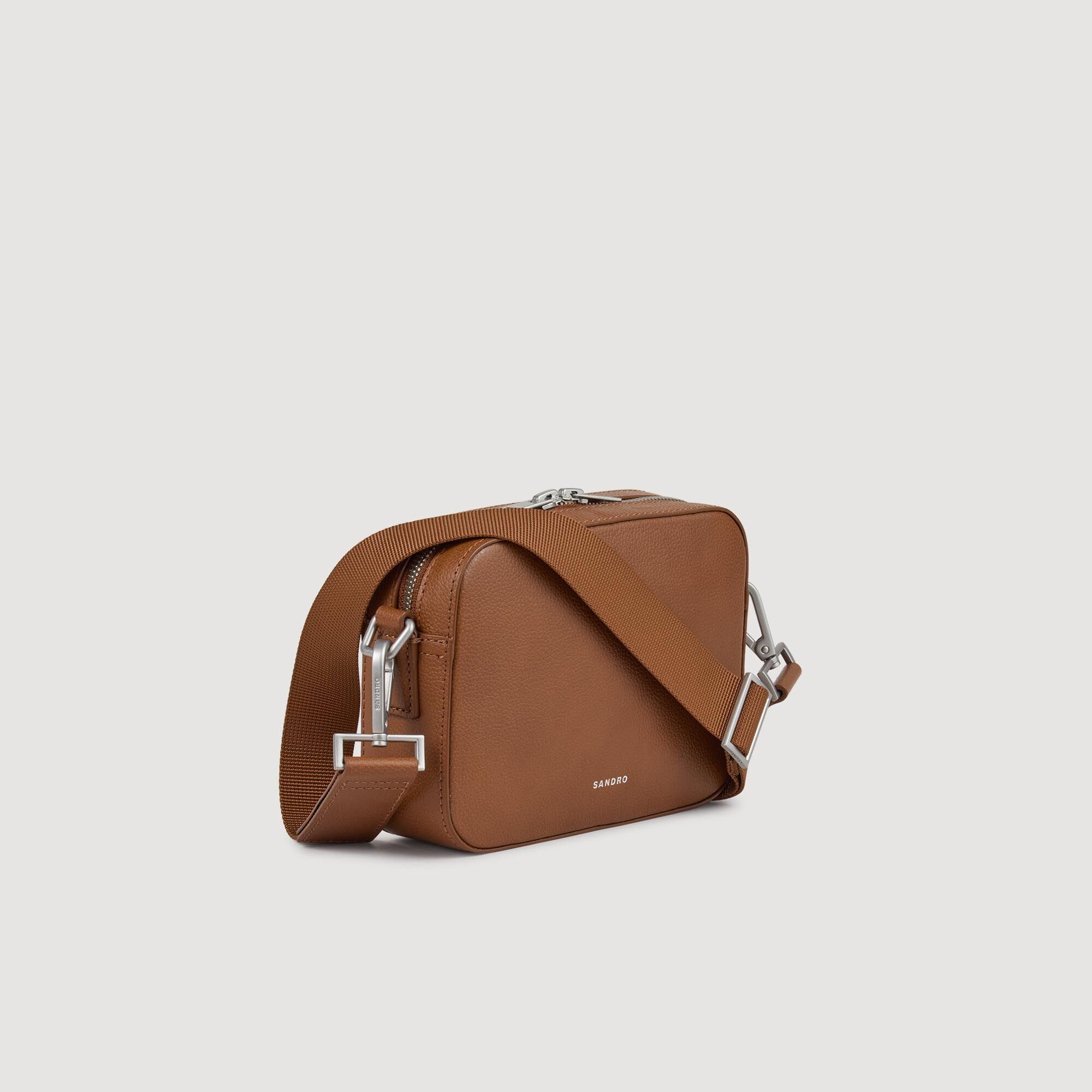 Small grained leather bag