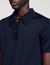 Short-sleeve knitted polo shirt