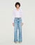 Cropped poplin shirt