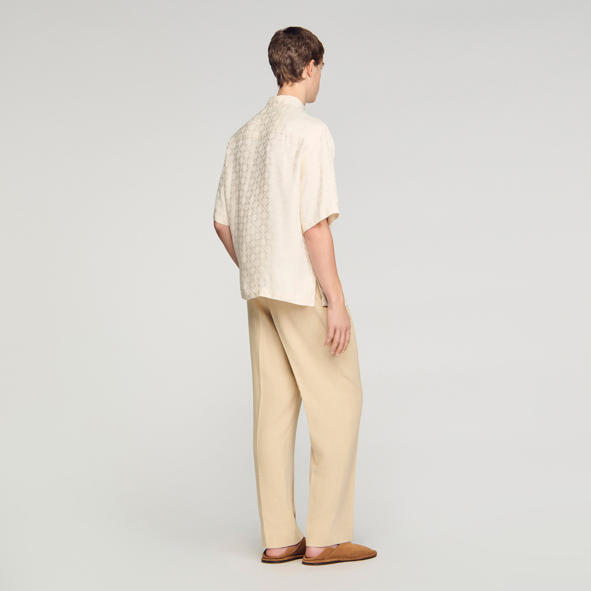 Square Cross loose-fit shirt