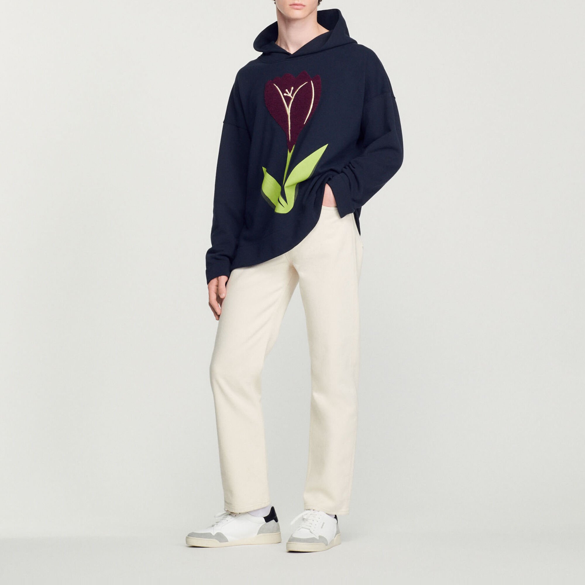 Sandro mens hoodie hotsell