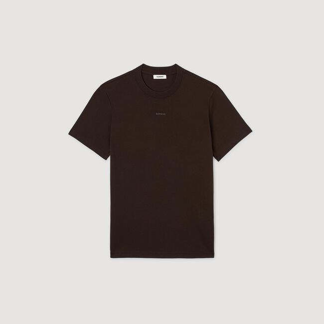 Cotton T-shirt with logo
