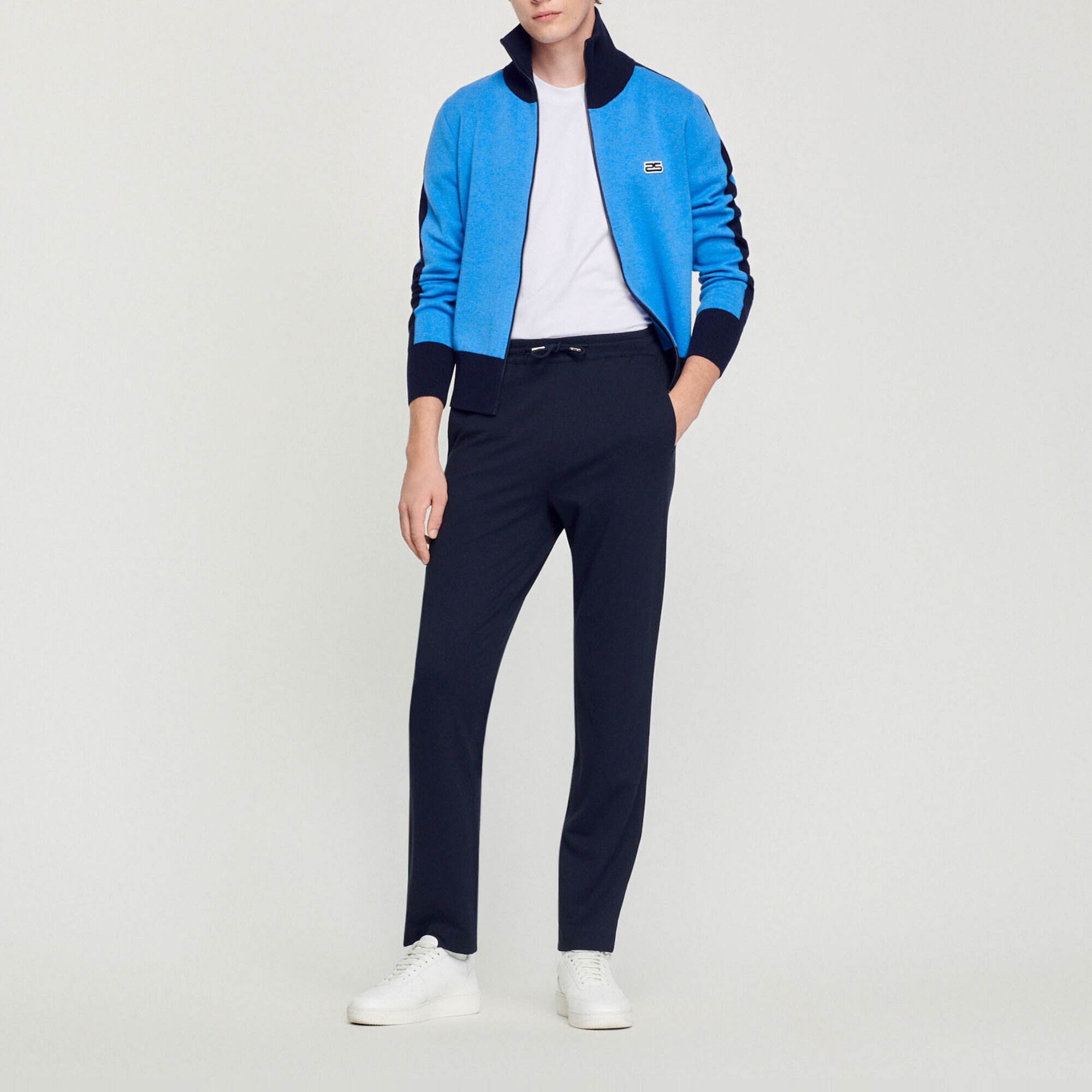 Jersey jogging bottoms