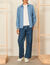 Floaty zip-up overshirt