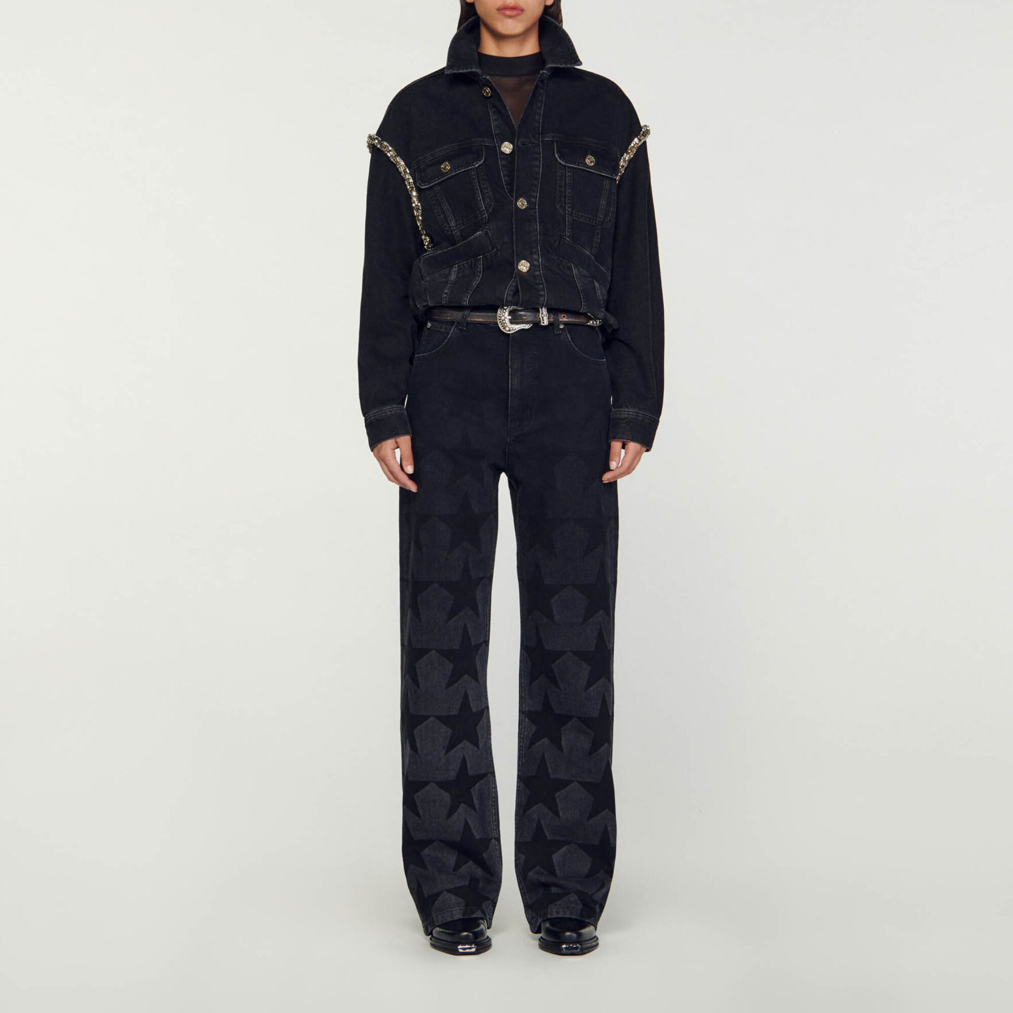 Starry straight leg jeans