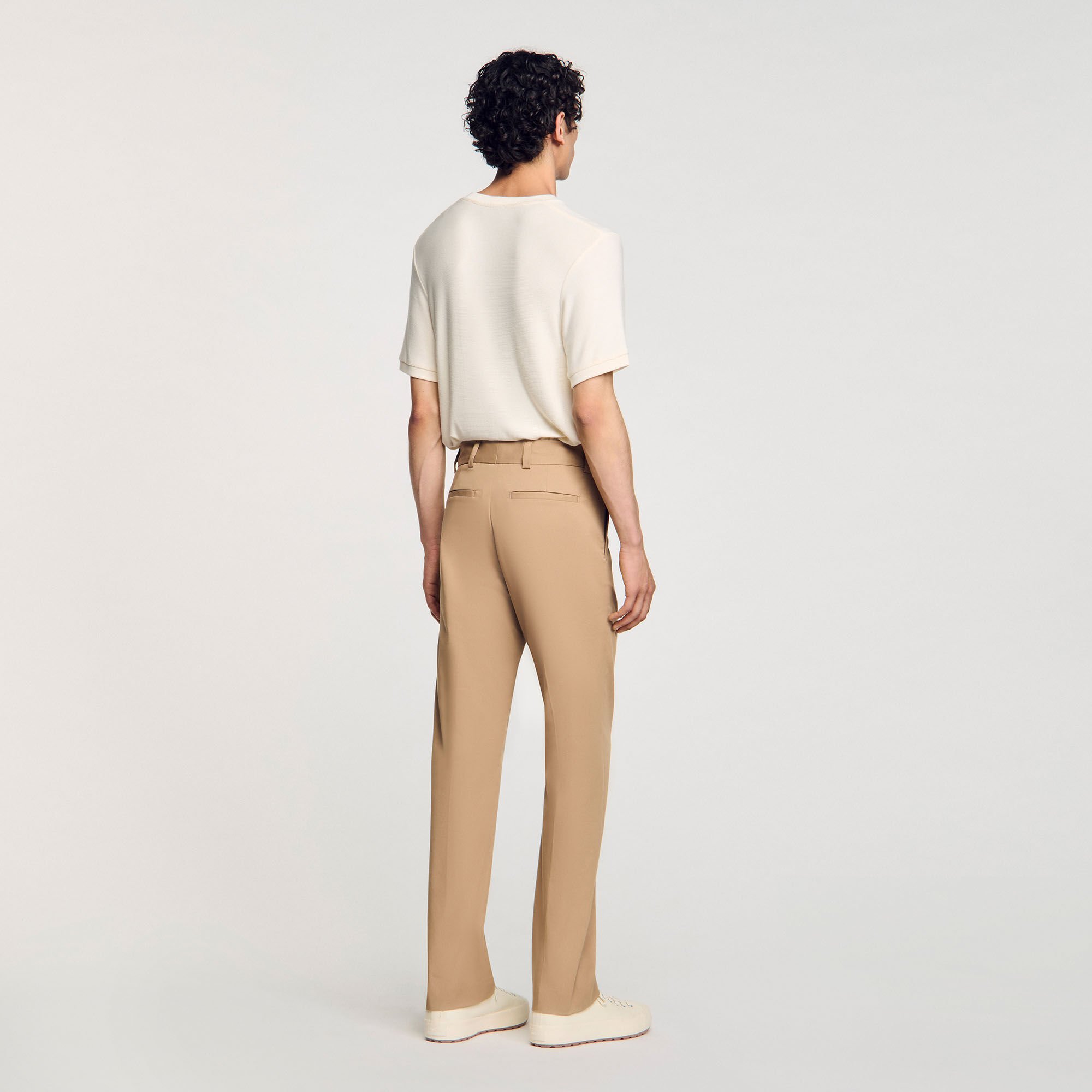 Straight-leg chinos