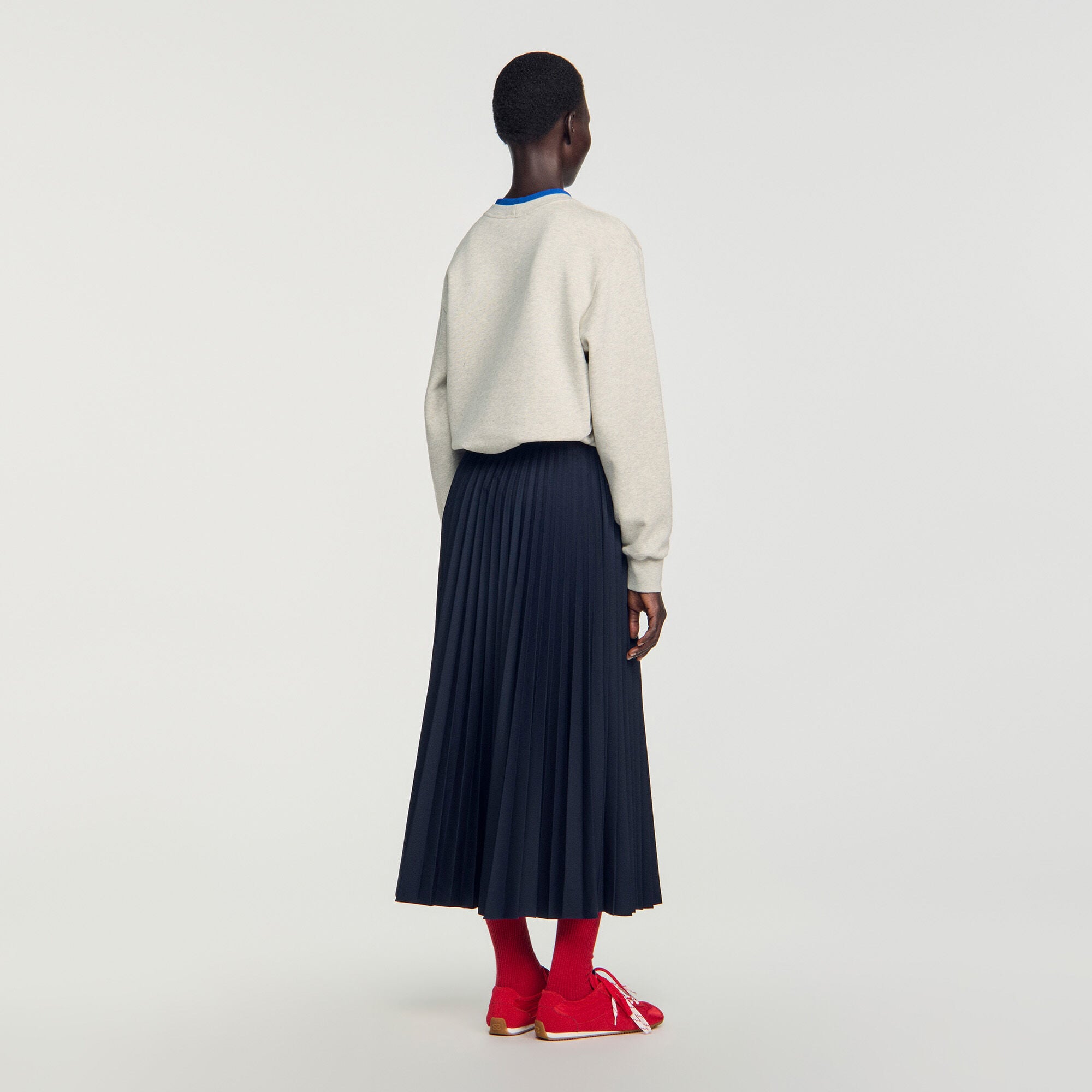 Long pleated skirt - Women | Sandro