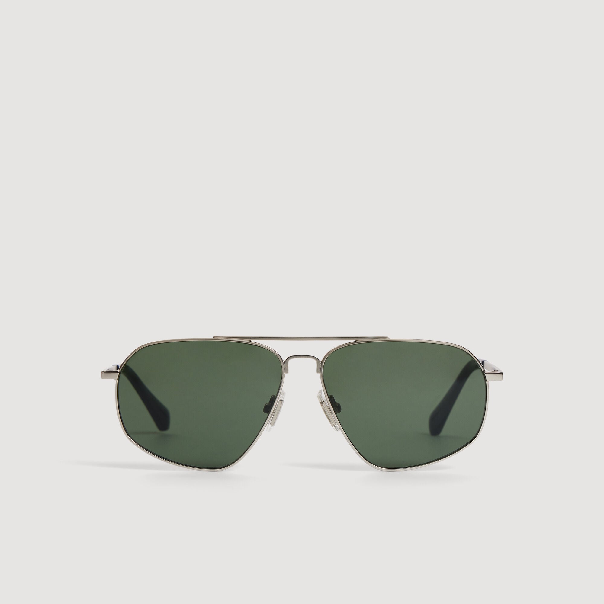 Metal aviator sunglasses