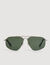 Metal aviator sunglasses