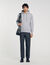 Men's organic cotton embroidered hoodie