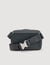 Small reconstitued leather bag