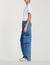 Faded wide-leg jeans