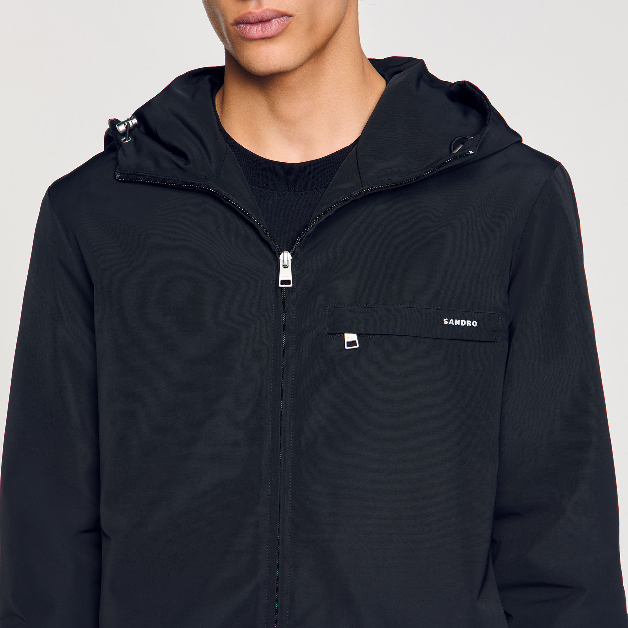 Nylon windbreaker