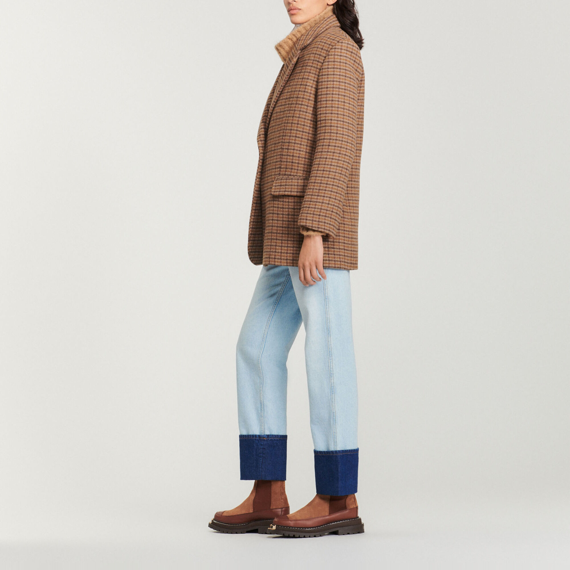 Oversized tailored jacket