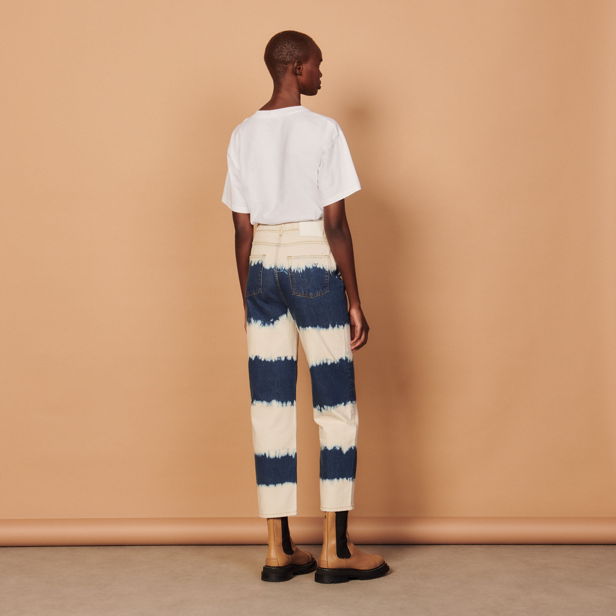 Tie-dye jeans