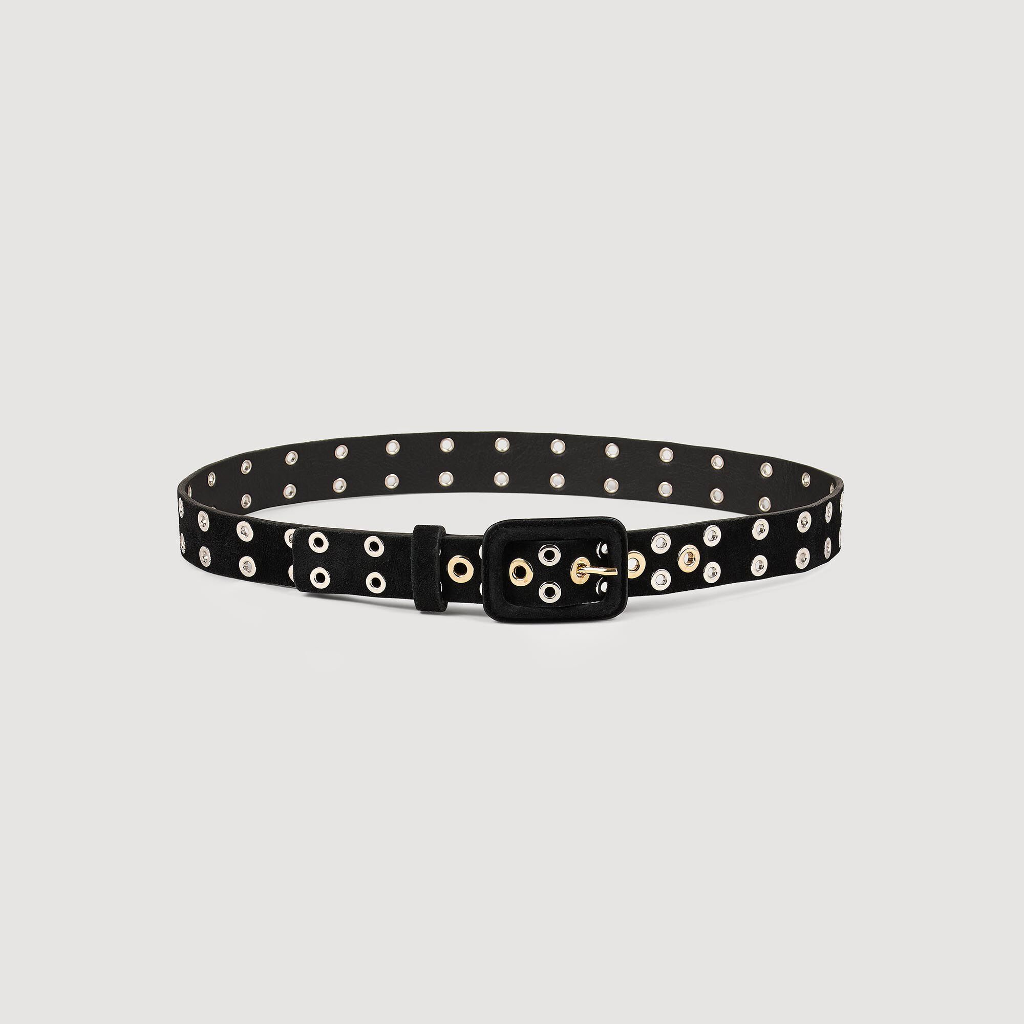Black grommet belt shop