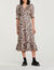 Long paisley printed dress