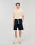 Elasticated waist cotton shorts