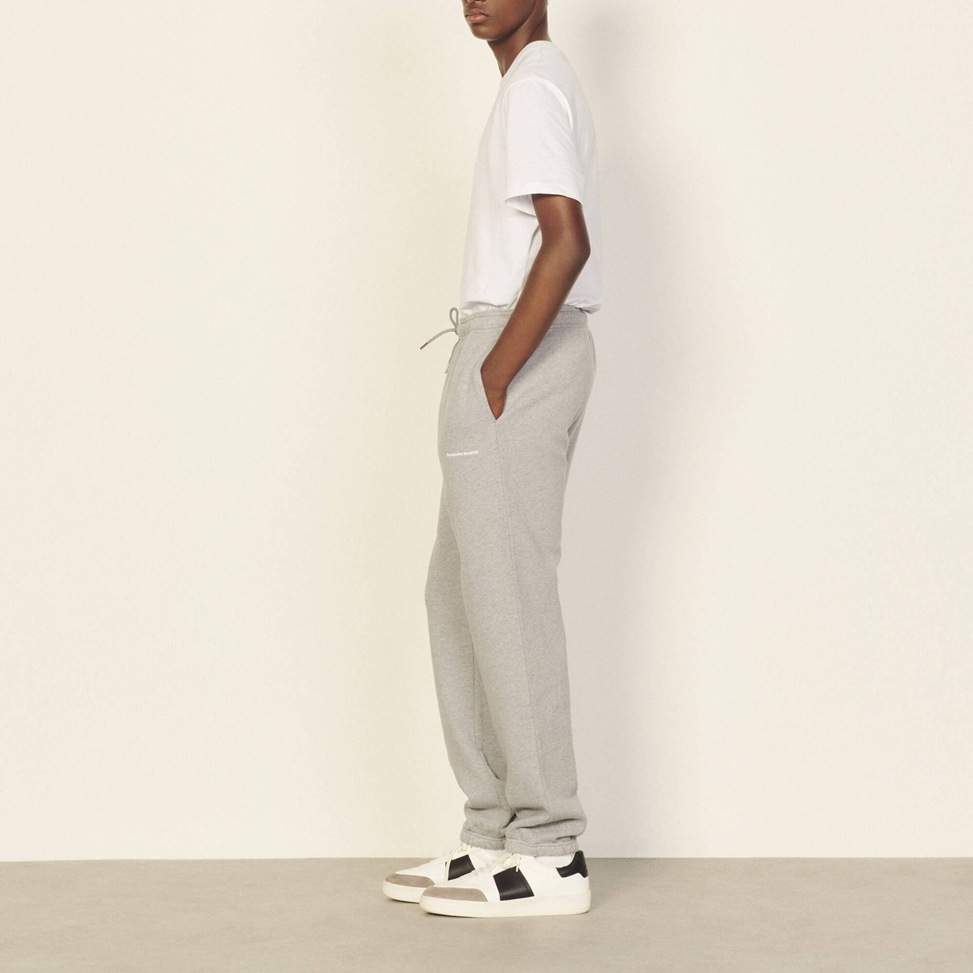 Joggers with Sandro Paris embroidery