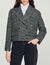Cropped tweed jacket