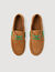 Suede boat shoe loafers