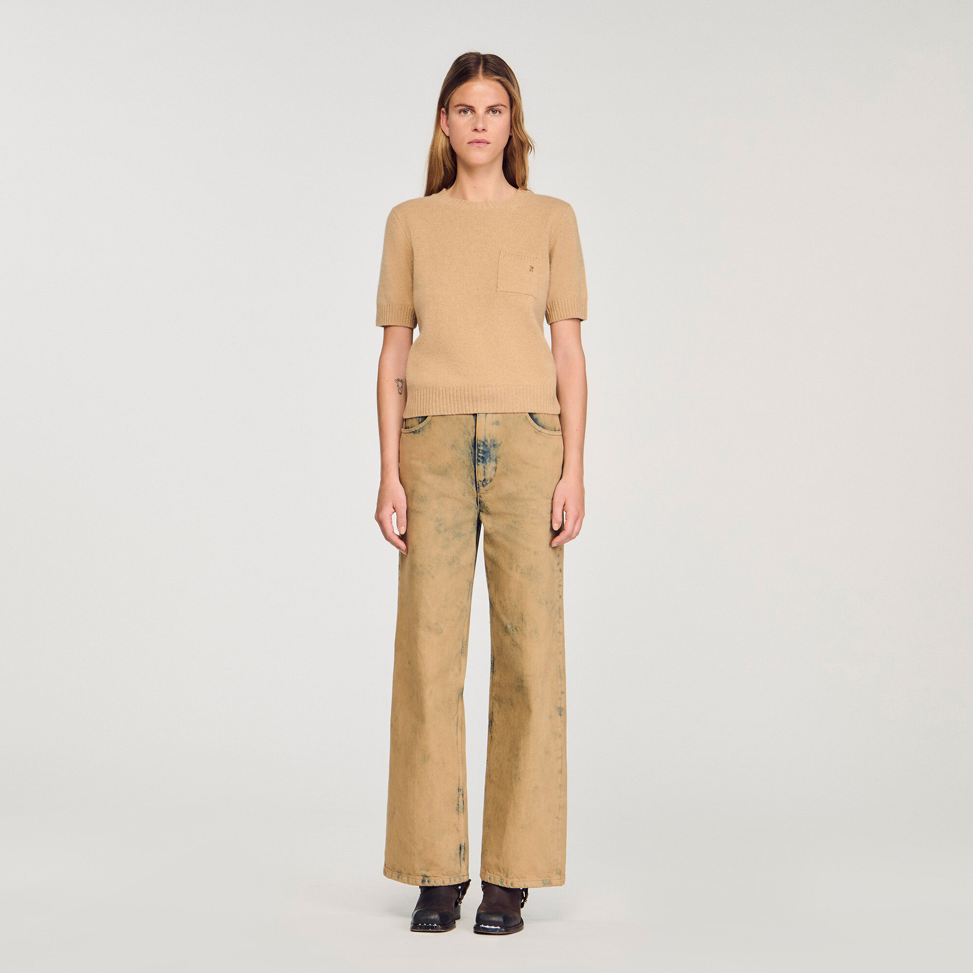 Short-sleeve jumper