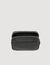 Toilet bag in grained fabric