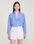 Oversized bow shirt