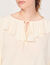 Flowing ruffled blouse