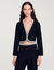 Cropped tweed jacket