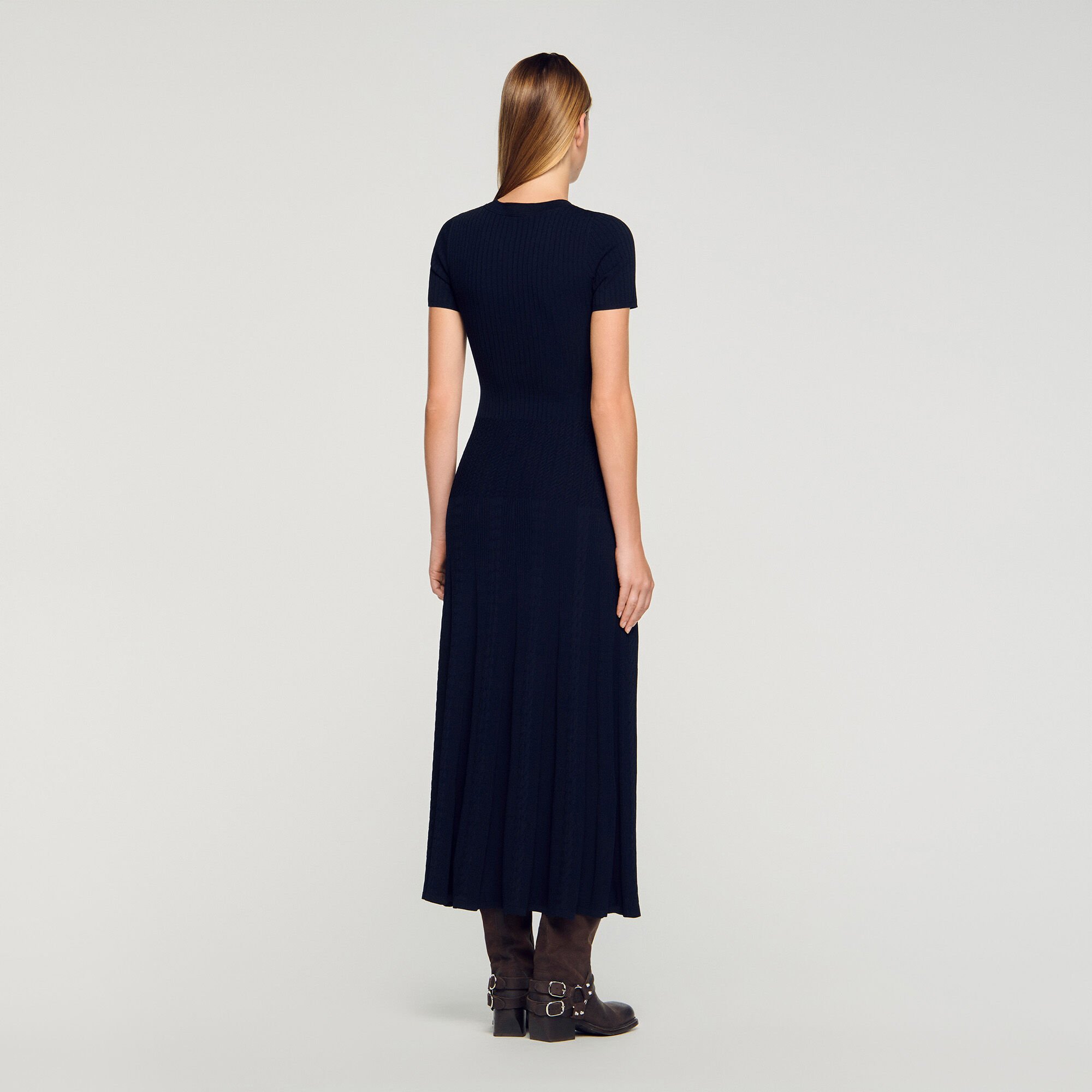Knit maxi dress