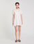 Short dress with lace details