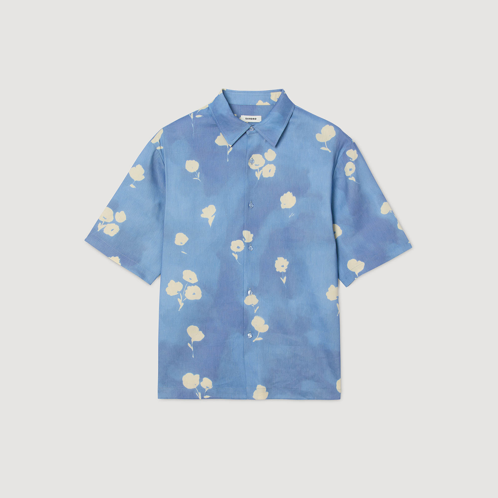 Floral motif shirt