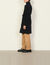 Double-faced wool coat