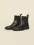 Smooth leather boots