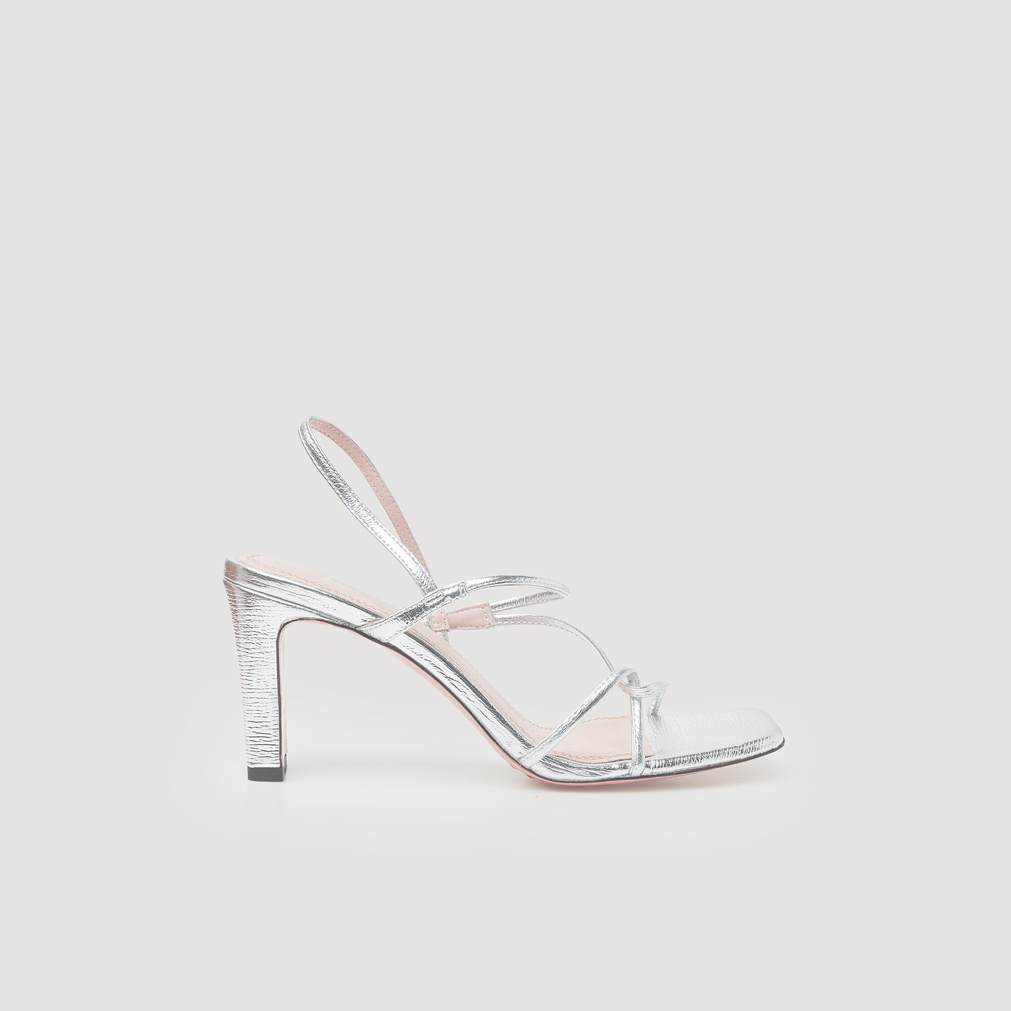 Cova metallic leather sandals hot sale