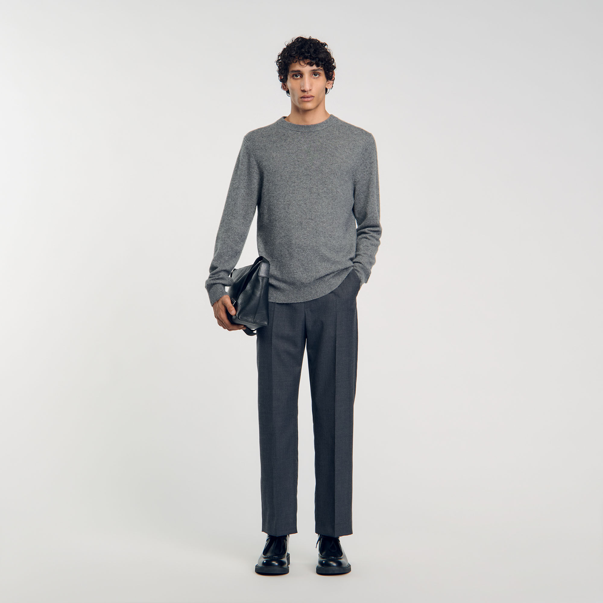 Wide leg trousers