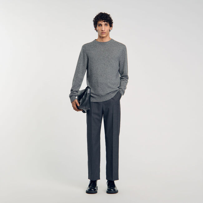 Wide-leg trousers