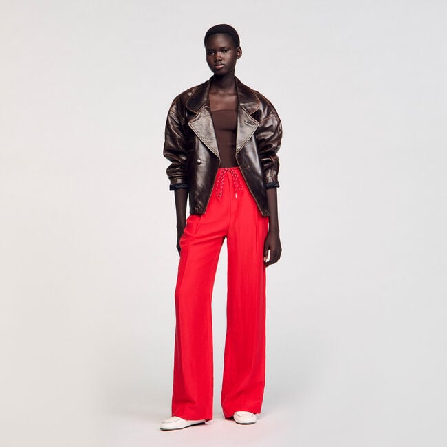 Drawstring trousers