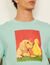 Cotton T-shirt with imagery