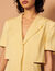 Tailored dress with cut-outs