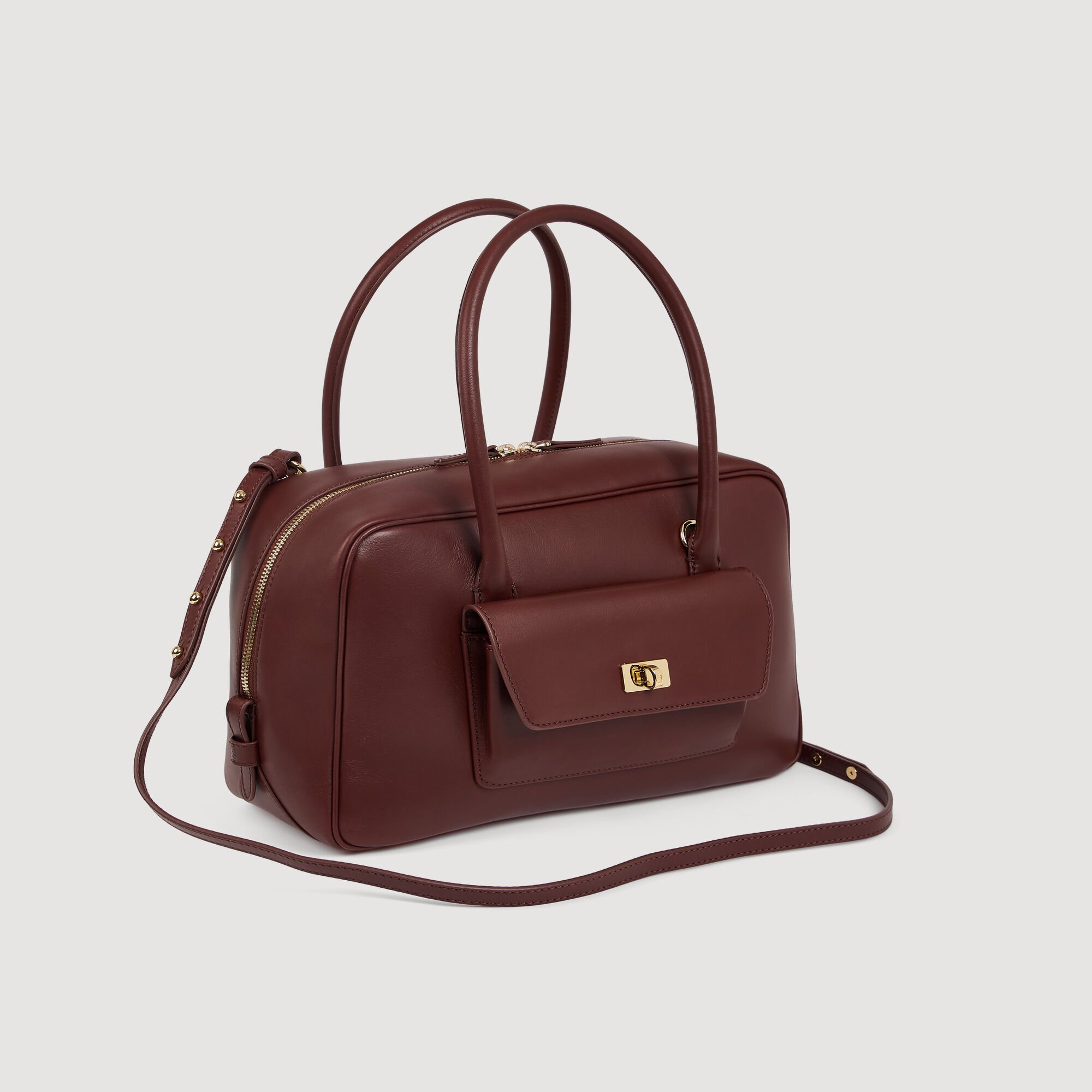 EZMEH bag in plain leather