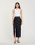 Rhinestone pencil skirt
