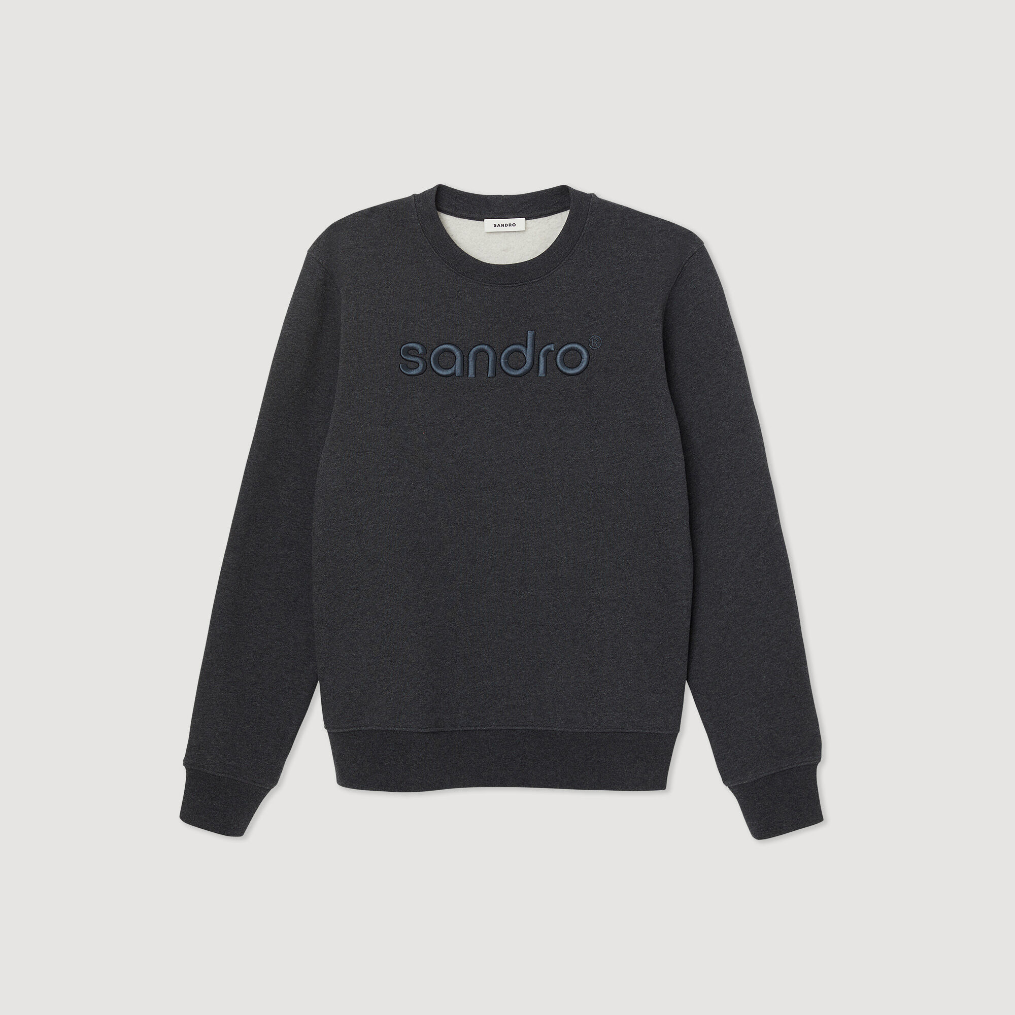 Round neck sweatshirt
